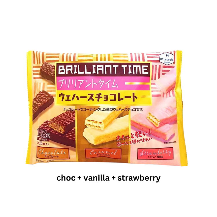 Hiratsuka Brilliant Time Wafer 148g/ Product of Japan