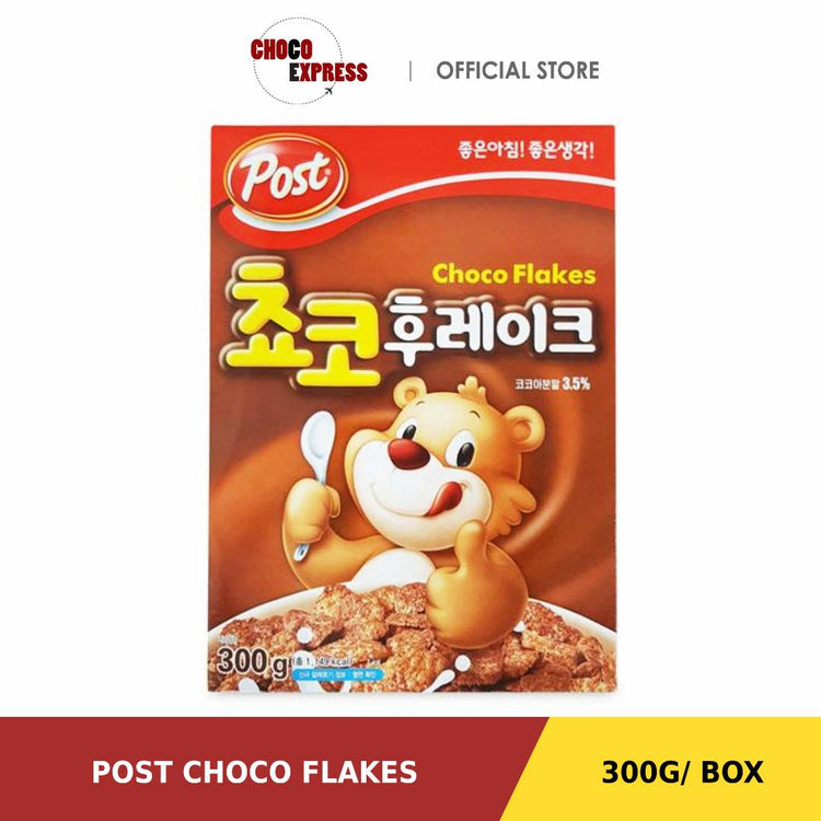 Post Choco Flakes Choco Cereal/ Product of Korea