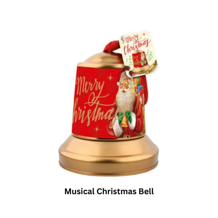 Windel Christmas Musical Christmas Box with Chocolate Metal Tin (Can play music upon turning it)