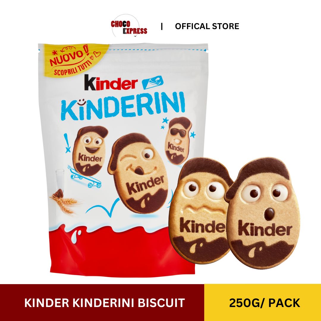  Kinder Kinderini biscuits Frollini milk and cocoa 250g NOVITA'  : Grocery & Gourmet Food
