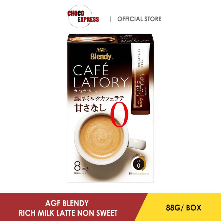 AGF Blendy Rich Milk Latte Non Sweet 88g