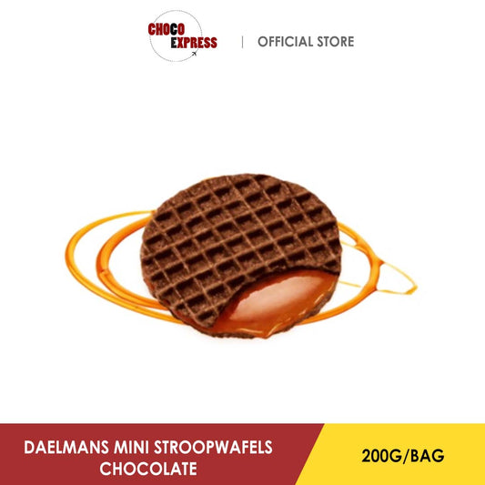 Daelmans Minis Choc Stroopwafels Bag 200g