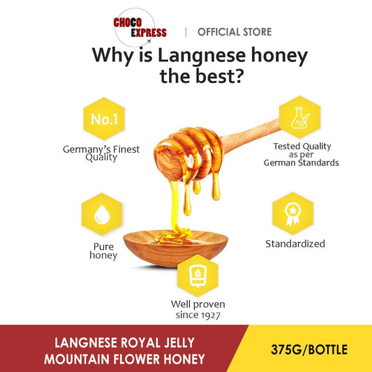 Langnese Royal Jelly in Mountain Flower Honey 375G