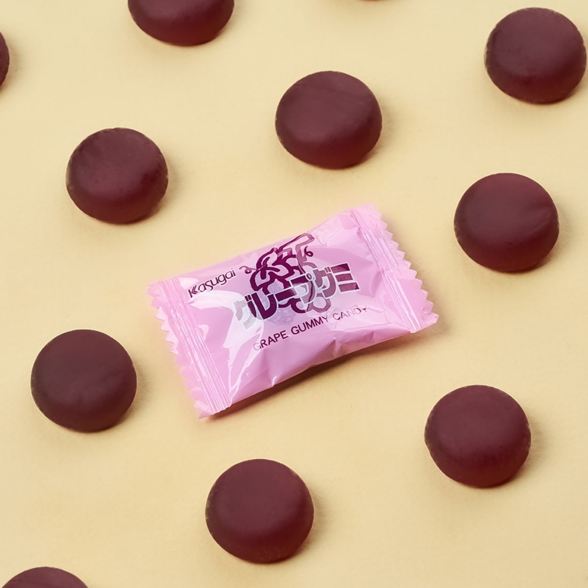 Kasugai Frutia Grape Gummy Candy 107g