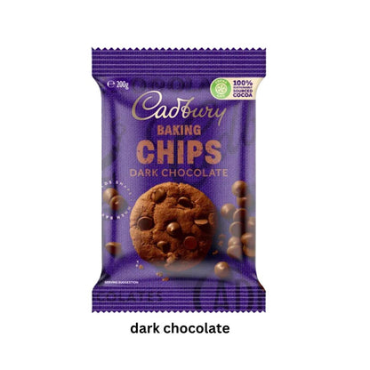 Cadbury Chocolate Baking Chips 200g/ Product of Australia