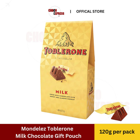 Mondelez Toblerone Gift Pouch Milk Chocolate 120g/ Product of Australia