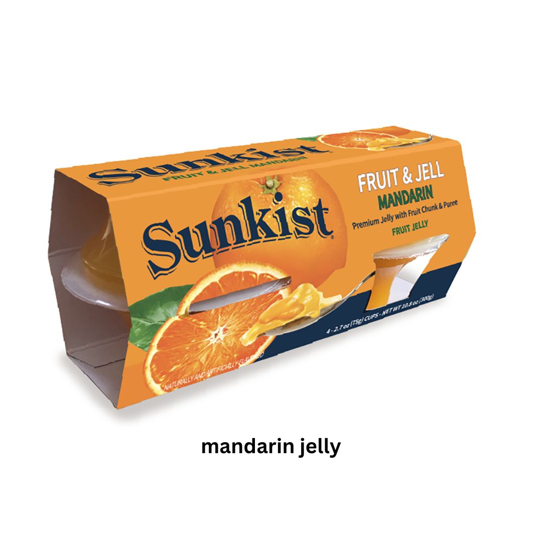 Sunkist Fruit Jelly 4p 300g/ Product of Korea