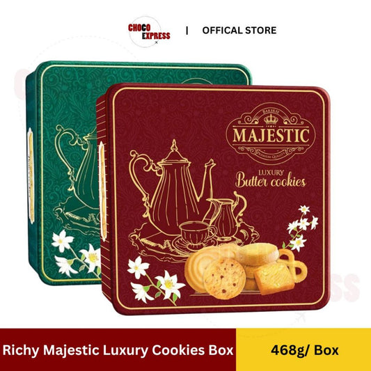 Richy Majestic Gold Butter Cookies 105g/ Product of Vietnam