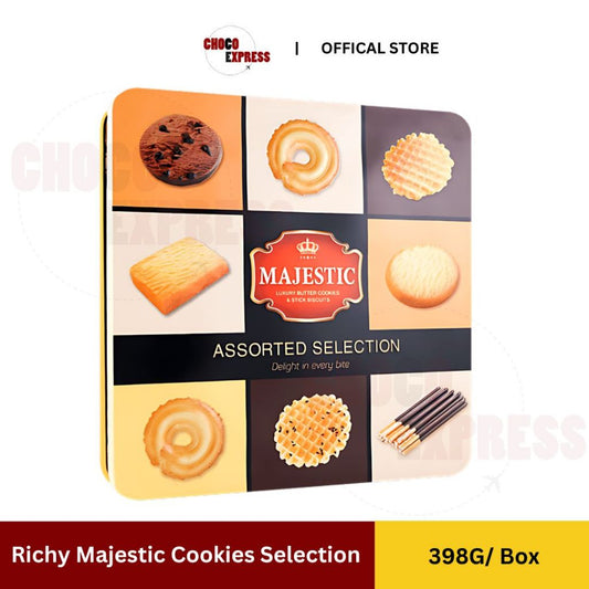 Richy Majestic Cookies Selection 398g/ Product of Vietnam