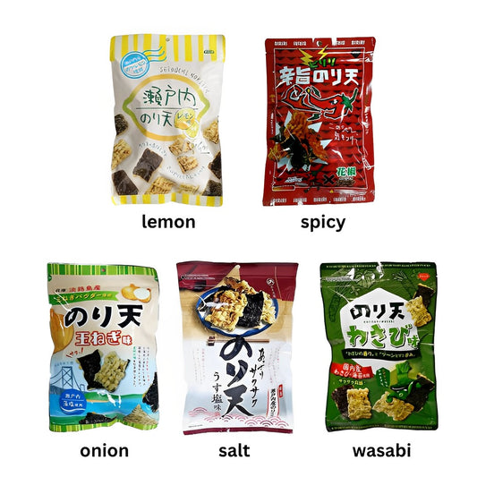Daiko Nori Tempura Snack Assorted Flavor/ Japan Product