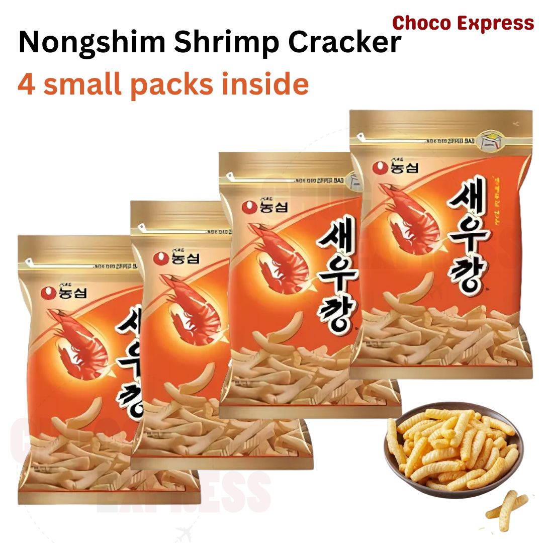 Nongshim Shrimp Cracker 4p 120g/ Product of Korea