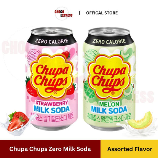 Chupa Chups Zero Milk Soda 350ml/ Product of Korea