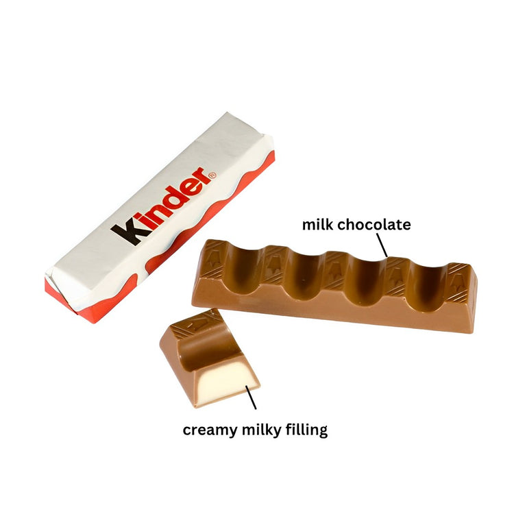Kinder Chocolate T8 Chocolate Sticks/ Product of Germany