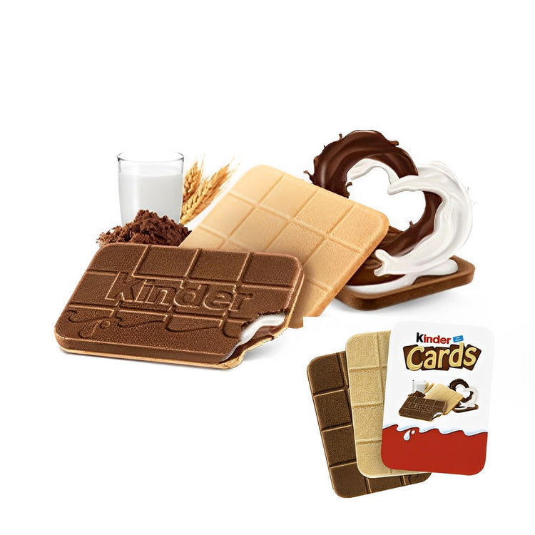 Kinder Cards Chocolate Family Pack/ Product of Germany