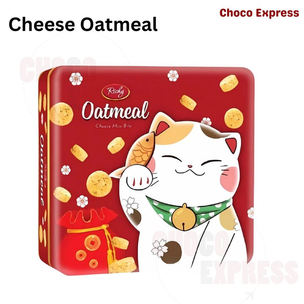 Richy Oatmeal Mini Bite Milk Tin Box 350g/ Product of Vietnam