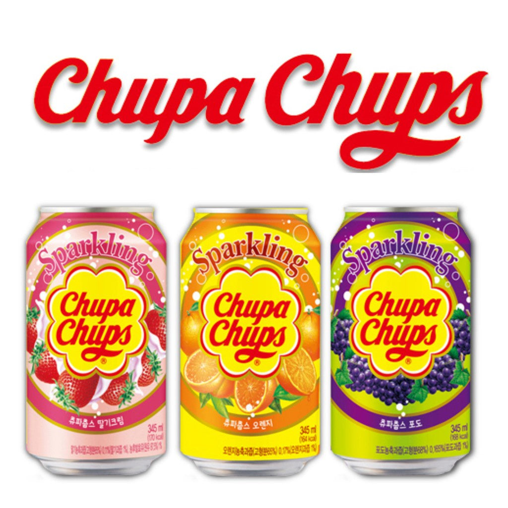 Chupa Chups Sparkling Drink 345ml/ Product of Korea