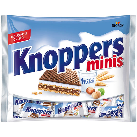 Storck Knoppers Minis 192g/ Product of Germany