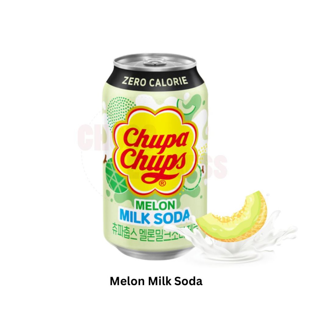 Chupa Chups Zero Milk Soda 350ml/ Product of Korea