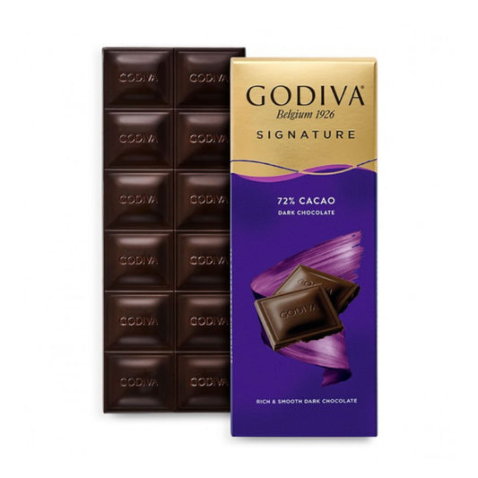 Godiva Signature Dark Chocolate 90% Bar 90g (Halal Logo)