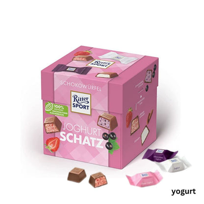 Ritter Sport Chocolates Cube 179g Assorted Flavor/ Product of Germany