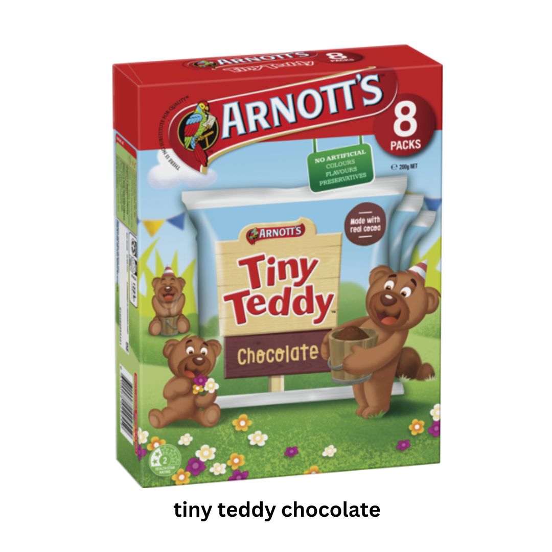 Arnott's Tiny Teddy Biscuits/ Product of Australia