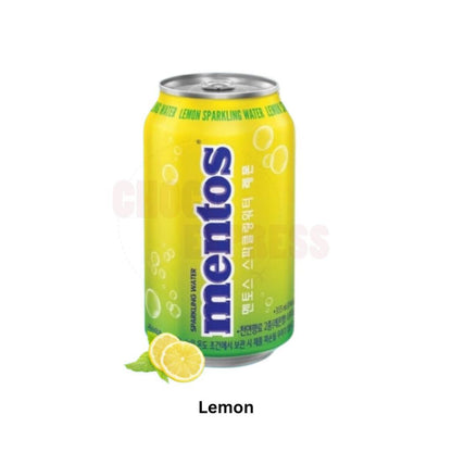 Mentos Sparkling Drink Lemon Strawberry Grapefruit 355ml/ Product of Korea