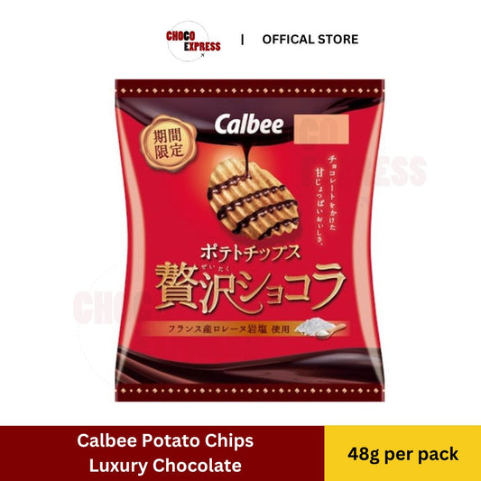 Calbee Potato Chips Luxury Chocolate 48g/ Product of Japan