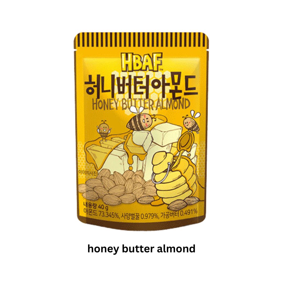 (Mini Size) HBAF Honey Almond 40g | Almond Snack / Product of Korea