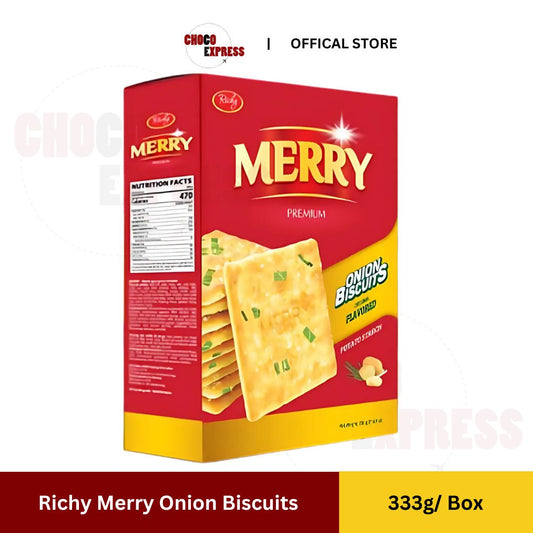 Richy Merry Onion Biscuits 333g/ Product of Vietnam