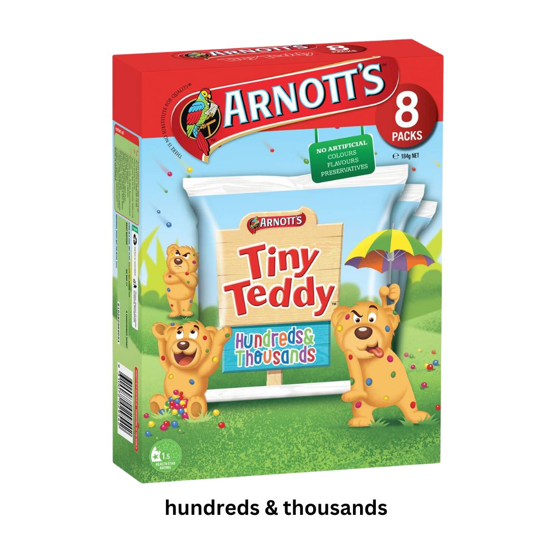 Arnott's Tiny Teddy Biscuits/ Product of Australia