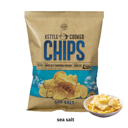 Kettle Cooked Chips Potato Chips Assorted Flavor/ Product of Denmark