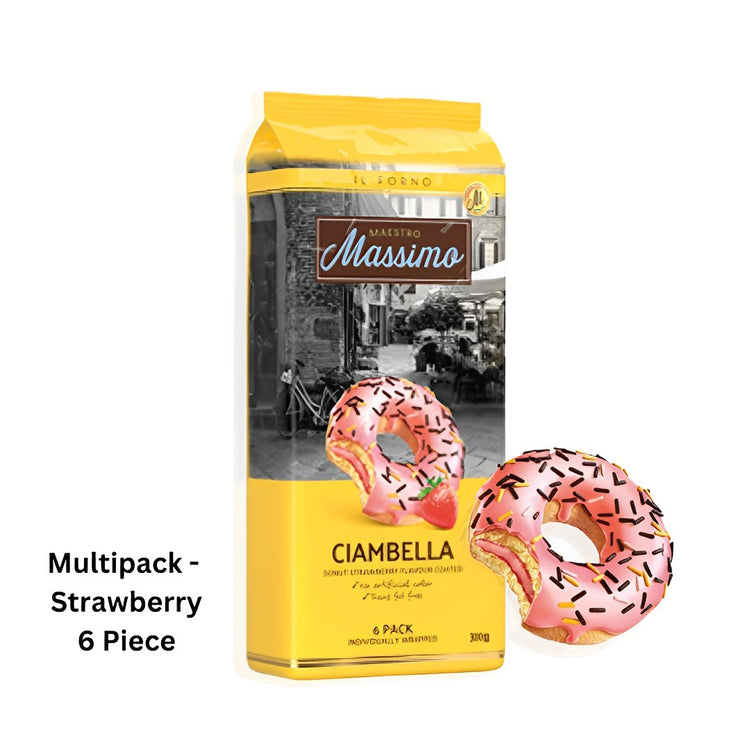 Maestro Massimo Ciambella Chocolate Strawberry Donut/ Product of Turkey