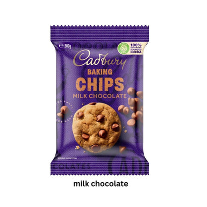 Cadbury Chocolate Baking Chips 200g/ Product of Australia