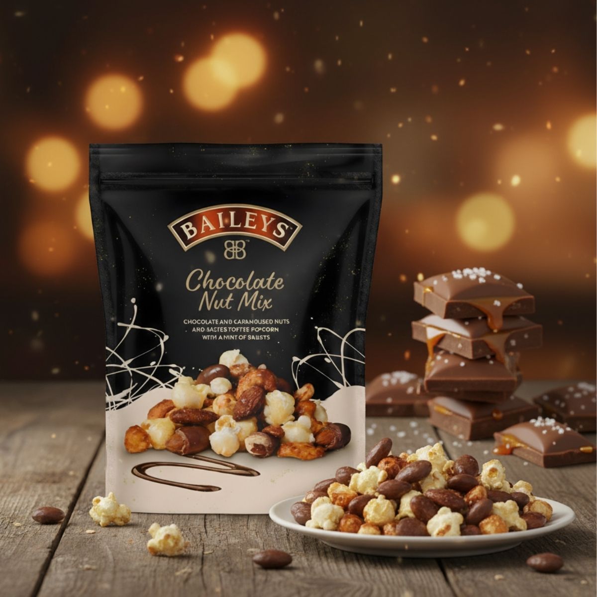 Baileys Chocolate Nut Mix 140g – Choco Express