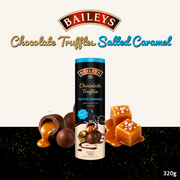 Baileys Liquor Chocolate Truffles Tube | Salted Caramel | 320g