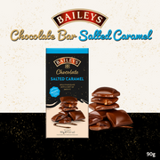 Baileys Liquor Chocolate Bar | Salted Caramel | 90g