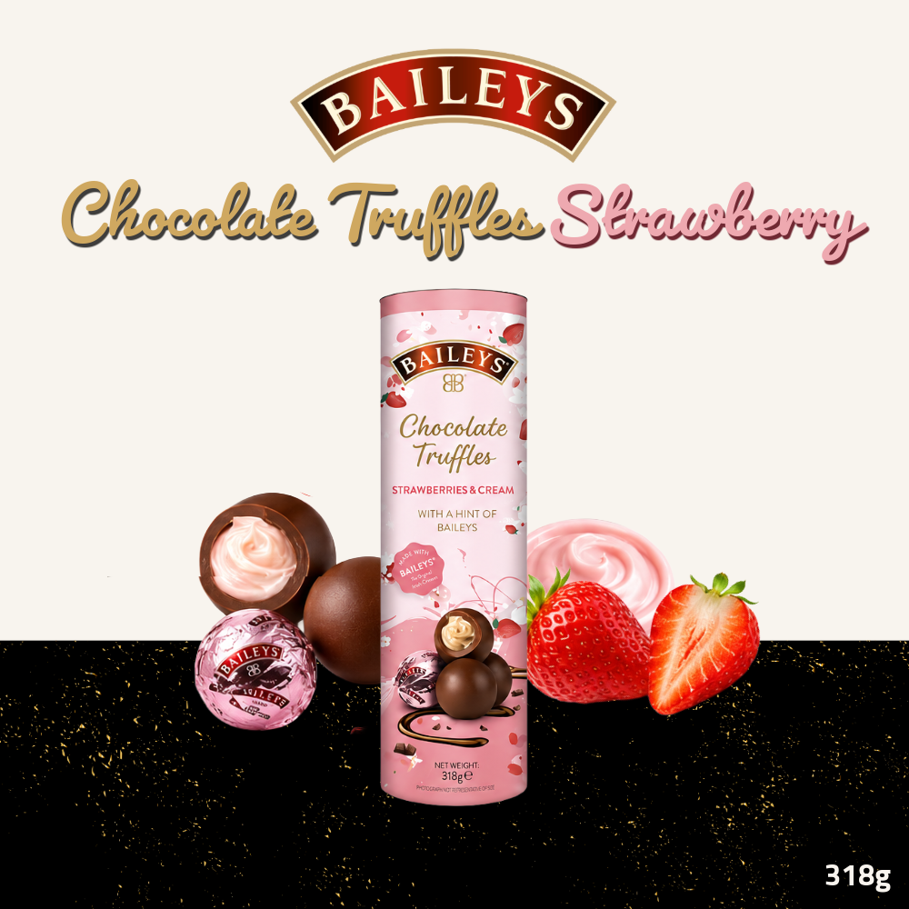 Baileys Liquor Chocolate Truffles Tube | Assorted Flavours | 320g