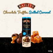 Baileys Liquor Chocolate Truffles Tube | Salted Caramel | 320g
