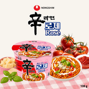 Nongshim Shin Ramyun Rosé Big Cup | Creamy Tomato & Chilli Paste Korean Instant Noodles | 108g