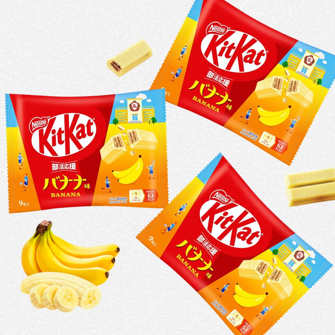 (Seasonal Flavor) Japanese Kitkat Mini: Banana