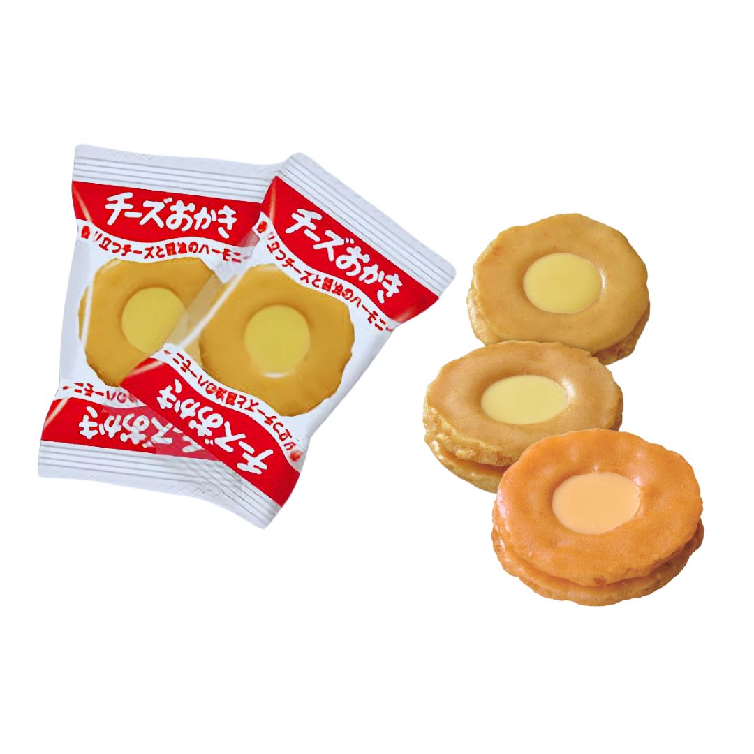 Bourbon Rice Crackers: Cheese