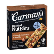 Carman's Nut Bars Almond Hazelnut Vanilla 5p 175g