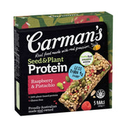 Carman's Protein Bar Seed & Plant Raspberry & Pistachio 6p 150g