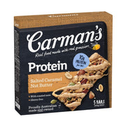 Carman's Protein Bars Salted Caramel Nut Butter 5p 200g