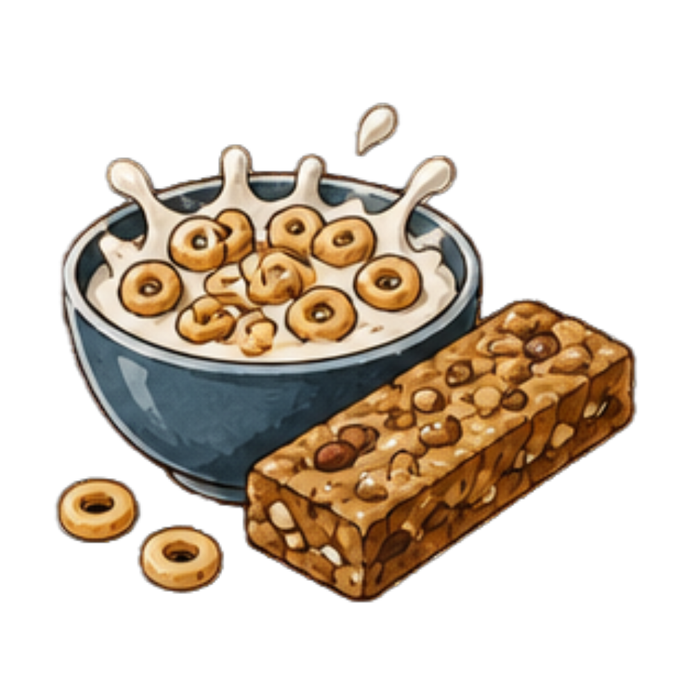 Granola, Cereals & Protein Bars