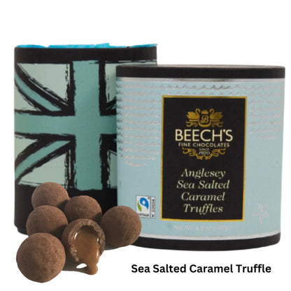 Beech's Truffle Chocolate| Champagne Truffle| Sea Salt Caramel Truffle 140g/ Product of UK