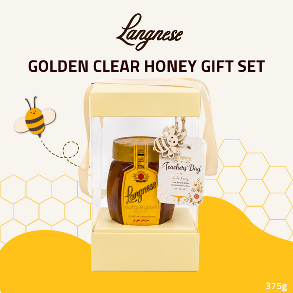 Teacher's Day Gift Set | Langnese Golden Clear Honey | 375g