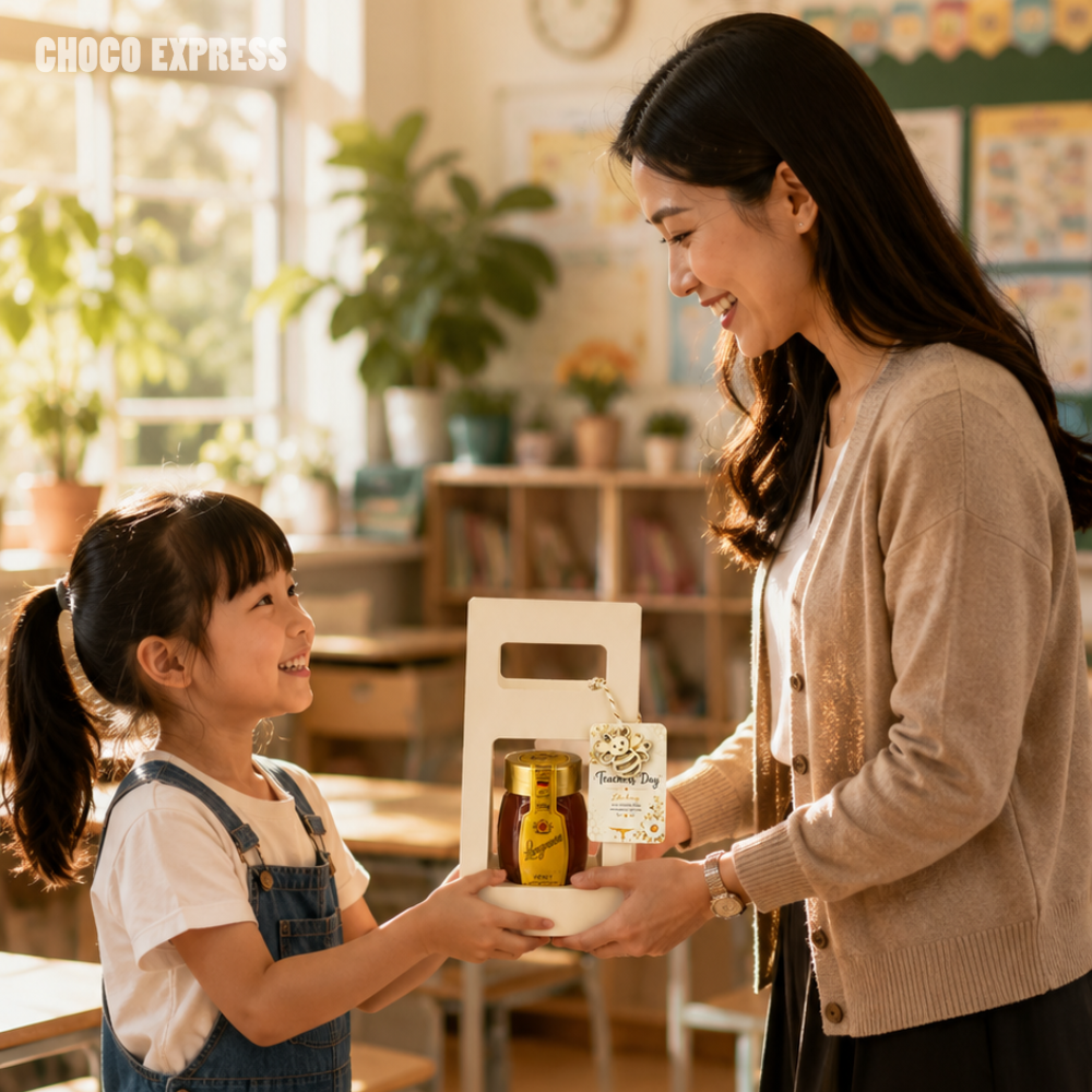 Teacher's Day Gift Set | Langnese Golden Clear Honey | 125g