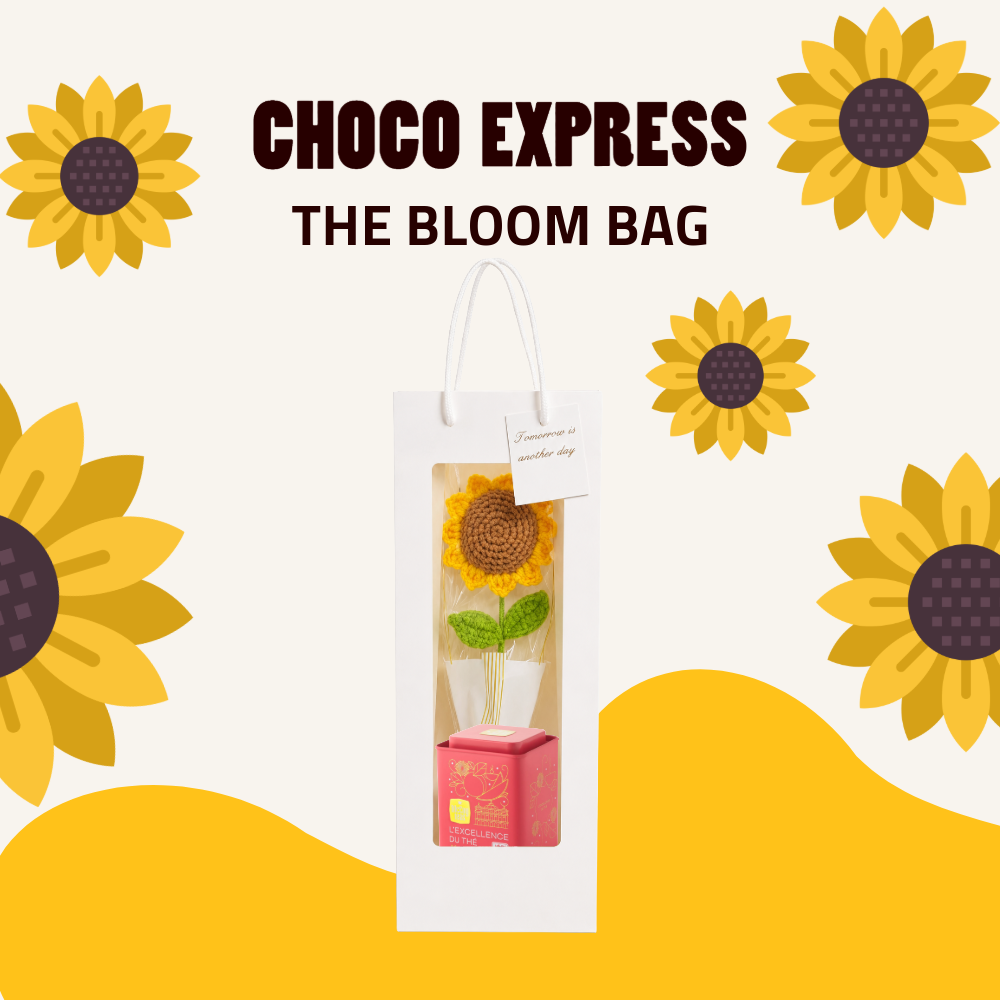 The Bloom Bag Gift Set | Sunflower & Pick-Your-Favourite Snack