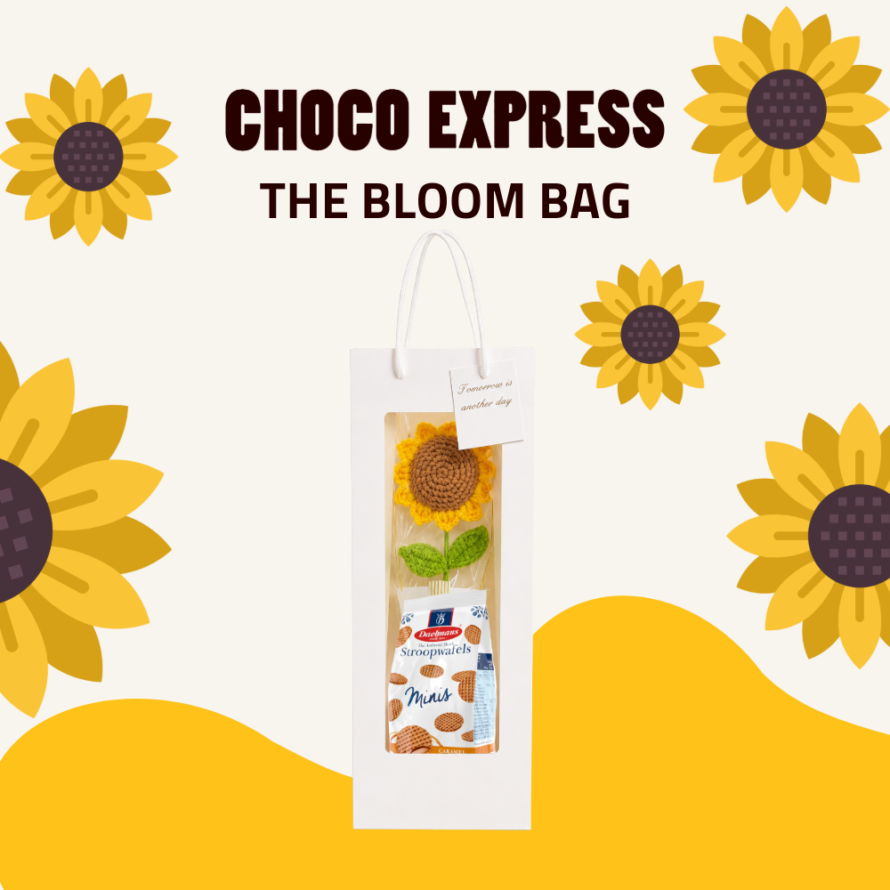 The Bloom Bag Gift Set | Sunflower & Pick-Your-Favourite Snack